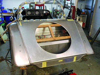 Morgan rebuild in Track and Classic Workshop
